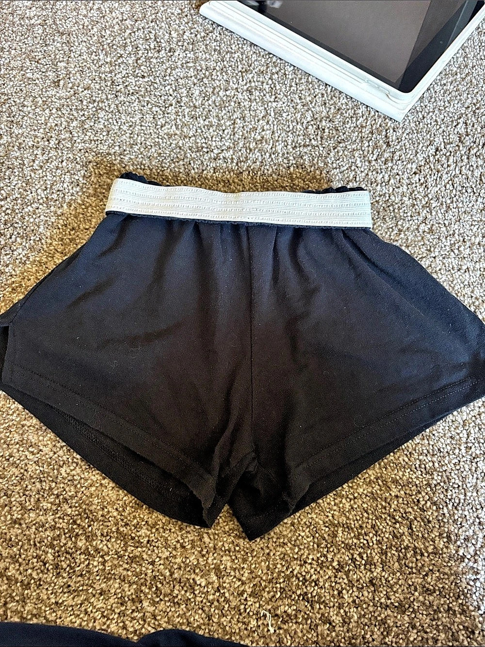 Soffe Athletic Shorts in Black Size girls large, women’s XS
